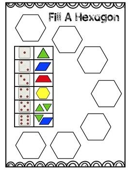 Fill a Hexagon Geometry Board Game by Laughter With Literacy | TpT Geometry Math Games, Kindergarten Geometry, Math Enrichment, Montessori Math, Upper Elementary Math, Math Intervention, Math Geometry, Early Math, Strategy Games