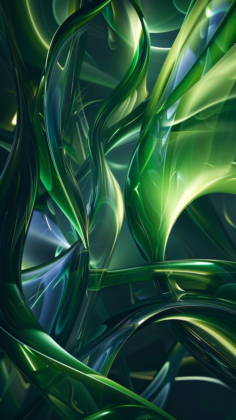 Get your phones looking slick with this green swirl abstract design, perfect for both iPhone and Android screens. 📱✨ Step up your background game with a twist of digital art! Green Swirl Wallpaper, Green 3d Wallpaper, Walpaper 3d, Liquid Wallpaper, Samsung Wallpaper Hd, Background Game, Modern Wallpapers, Space Icons, Abstract Liquid