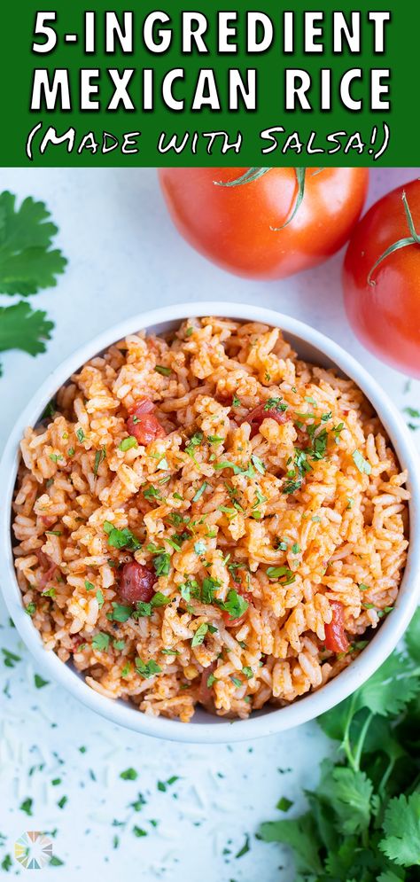 Salsa Rice Instant Pot, Mexican Rice With Instant White Rice, Instant Pot Spanish Rice With Salsa, Mexican Rice Salsa Recipe, Insta Pot Mexican Rice Recipe, Instant Pot Fajita Rice, Instant Pot Mexican Rice With Rotel, Instant Pot Mexican Rice With Salsa, Authentic Mexican Rice Instant Pot