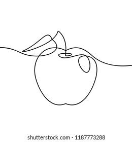 Apple Orchard Tattoo, Nyc Apple Tattoo, Apple Line Drawing, Apple Tattoo Ideas, Tattoo Apple, Continuous Line Tattoo, Apple Tattoo, Grace Tattoos, Drawing Apple