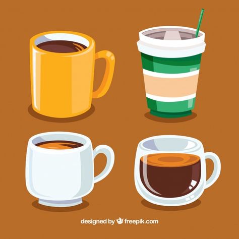 Coffee Cup Illustration Drawings, Cappuccino Illustration, Mug Reference, Coffee Mug Vector, Cup Of Coffee Illustration, Coffee Mug Illustration, Coffee Cup Vector, Coffee Cup Illustration, Coffee Mug Drawing