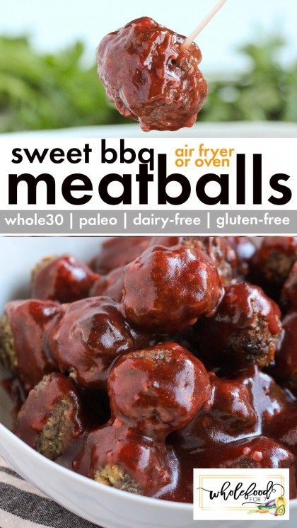 Dairy Free Meatballs, Meatballs Paleo, Gluten Free Bbq, Gluten Free Meatballs, Bbq Meatballs, Appetizer Meatballs, Meatball Bake, Food Eating, Whole30 Recipes