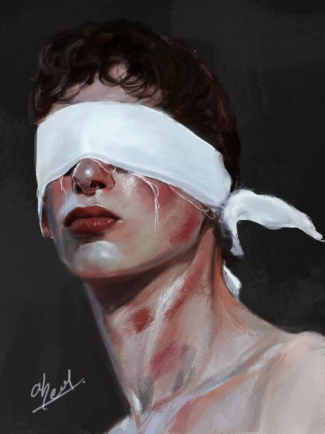 ArtStation - Blind..., abeer malik Creative Art, Illustrations, Art