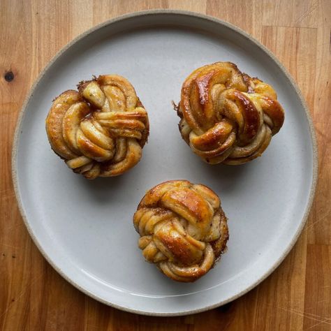 Spiced Orange Cardamom Buns (Kardemummabullar) Cardamom Rolls, Saigon Cinnamon, Orange Cardamom, Cardamom Buns, Flax Egg, Muffin Pans, Orange Spice, Plant Based Milk, Dough Balls