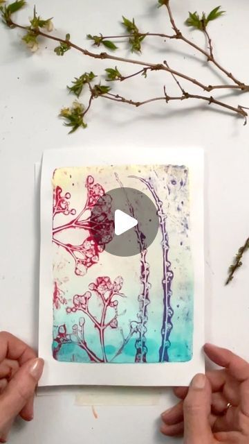 Gel Printing Plate, Gelli Plate Art, Gel Printing, Gelli Plate Printing, Gelli Arts, Gelli Printing, Gelli Plate, Plate Art, Printed Plates