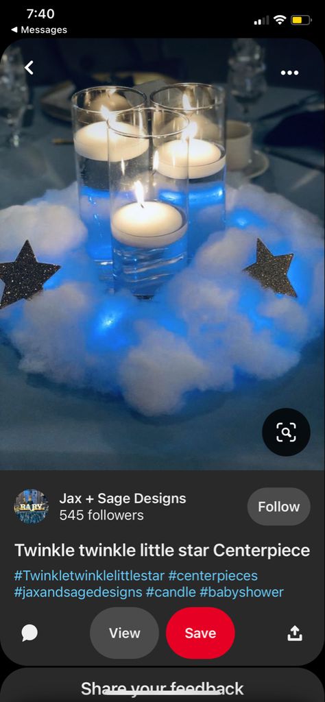 Prom Themes Starry Night, Celestial Party, Senior Breakfast, Starry Night Prom, Night To Shine, Theater Wedding, Homecoming Themes, Star Centerpieces, Sweet 16 Themes