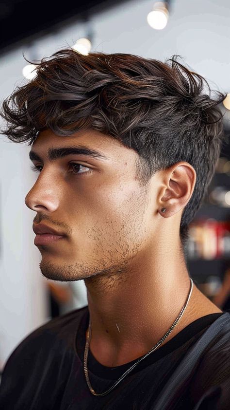 Boys Haircut Styles, Best Fade Haircuts, Mens Haircuts Short Hair, Men Haircut Curly Hair, Taper Fade Haircut, Mens Hairstyles Thick Hair, Wavy Hair Men, Low Fade