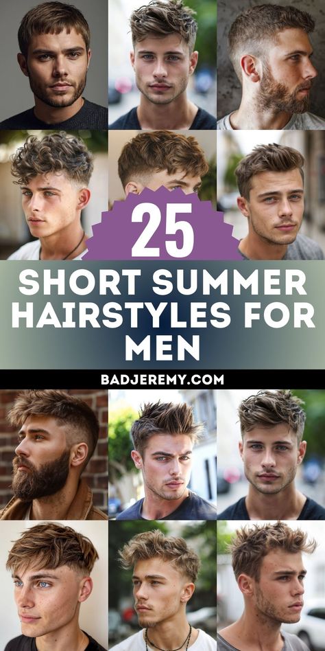 27 Stylish Long Haircut Ideas for Men: Elevate Your Look for Every Occasion – badjeremy.com Men’s Short Summer Hair, Trendy Men’s Hairstyles, Men Summer Hairstyles, Trending Male Haircuts, 2024 Guy Haircuts, Best Hairstyles For Men Short Hair, Mens Summer Haircut, Men’s Hair Short, Trendy Male Haircut