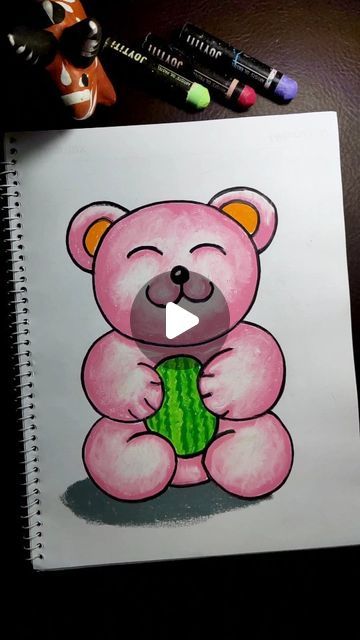 Cute Teddy Bear Drawing, Teddy Bear Drawing Easy, Bears Drawing, Teddy Bear Drawing, Small Teddy Bears, Bear Drawing, 401k, Drawing Drawing, January 19