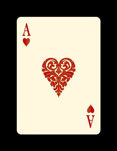 Upcycling, Playing Card Tattoos, Cool Playing Cards, Kartu Remi, Hearts Playing Cards, Playing Cards Art, Custom Playing Cards, Deck Of Playing Cards, Playing Cards Design