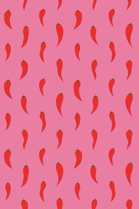 Digital Art Laptop Wallpaper, Background Phone Wallpapers, Graphics Aesthetic, Pepper Wallpaper, Spicy Background, Red Mood, Chili Wallpaper, Spicy Wallpaper, Hot Wallpapers