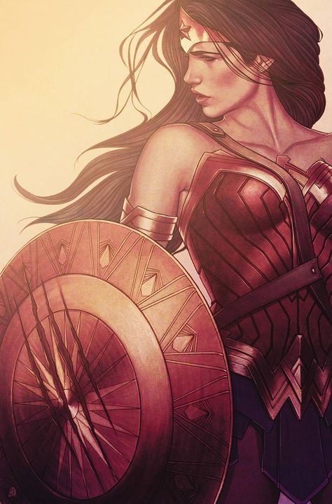 Wonder Woman vol 5 #79 | Textless variant cover by Jenny Frison Adult Wonder Woman Costume, Jenny Frison, Wonder Woman Tattoo, Wonder Woman Quotes, Wonder Woman Drawing, Wonder Woman Artwork, Dc Comics Wallpaper, Wonder Woman Art, Univers Dc