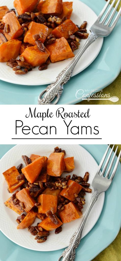 Paleo Yams Thanksgiving, Thanksgiving Yam Recipe, Yams Recipe Healthy, Yummy Potatoes, Thanksgiving Recipes Side Dishes Easy, Roasted Yams, Family Football, Thanksgiving Food Sides, Yams Recipe