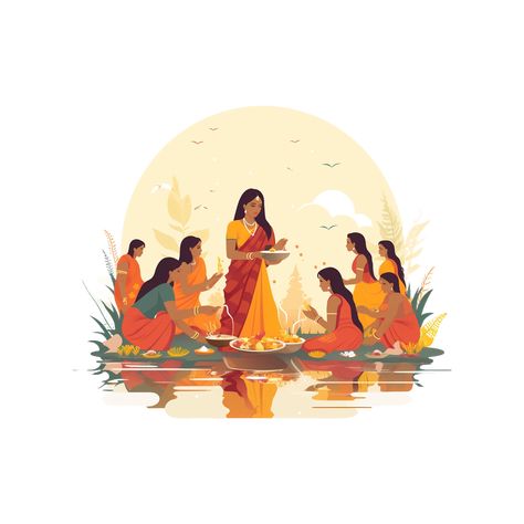 chhath puja ai generated Chhath Puja Illustration, Chhath Puja Png, Lord Surya, Healthcare Ads, Cubicle Wall, Diwali Poster, Chhath Puja, Sun God, Wall Designs