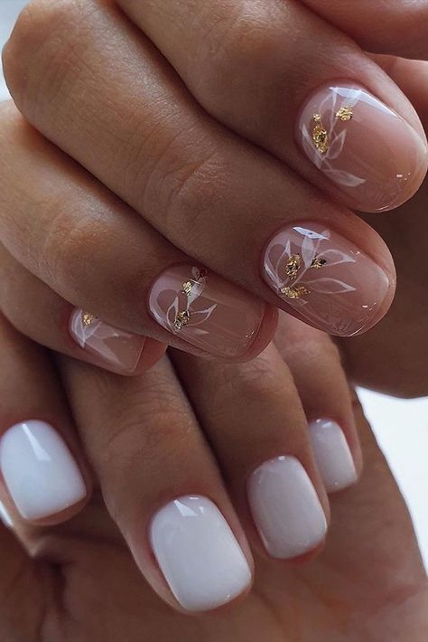 Bridal Nails Designs, Wedding Nail Art Design, Square Nail Designs, Nail Art Wedding, Bride Nails, Bridal Nails, Fire Nails, Chic Nails, Short Acrylic Nails