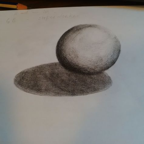 Adding shade to a 2D circle, making it appear 3D Pencil drawing 3d Pencil Drawings, Google Home Mini, Pencil Drawing, Pencil Drawings, Original Art, Pencil, Drawings, Electronic Products, Art