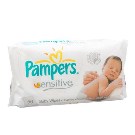 11 Cult Classic Products Used Backstage at NYFW <strong>Pampers Sensitive Baby Wipes</strong>