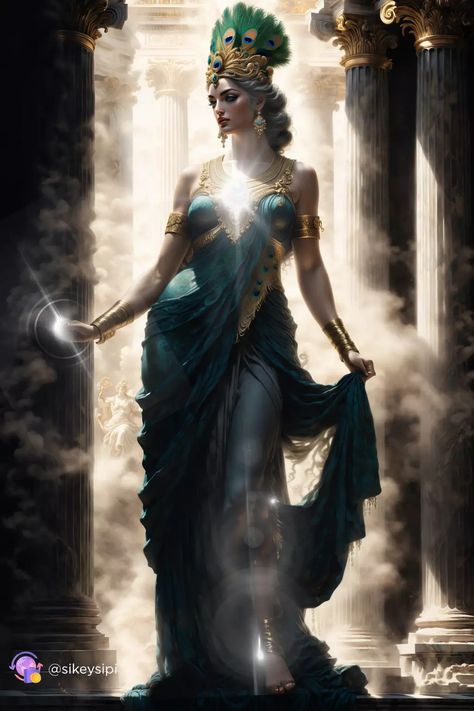 ���👑 Experience the timeless grace of Hera, wife of Zeus and protector of women. This digital artwork fuses classic mythological themes with contemporary artistic expression, creating a visual feast. 🔹 Timeless grace 🔹 Protector of women 🔹 Classic mythological themes 🔹 Contemporary artistic expression 🔹 Digital artwork #Hera #ProtectorOfWomen #DigitalArt #Mythology #ArtisticExpression Greek Mythology, Roman Reign, Zeus And Hera, Female Artwork, Yellow Candles, Legends And Myths, Ap Art, Artistic Expression, Roman Reigns