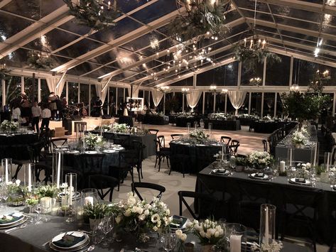 elegant wedding tent rentals Black White Gold Wedding Theme, Outdoor Wedding Tent, White Tent Wedding, Tent Event, Outdoor Tent Wedding, Tent Wedding Reception, Dark Wedding Theme, Wedding Tents, Black And White Wedding Theme