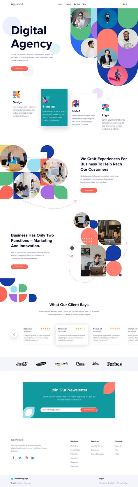 Creative Agency Website, Ui Design Mobile, Agency Website Design, Banner Web, Web Ui Design, Webpage Design, Website Design Layout, Web Inspiration, Web Layout Design