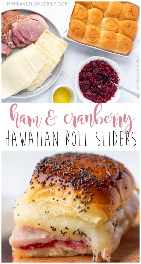 Ham Thanksgiving, Sliders Easy, Roll Sliders, Hawaiian Sliders, Hawaiian Roll Sliders, Hawaiian Roll, Thanksgiving Menu Ideas, Christmas Recipes Appetizers, Recipes Appetizers