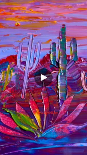 11K views · 61 reactions | 🌵Layer one going down for a new expressionist landscape. Deep reds and turquoise together never fail to impress me. Going to try some new things on this piece, stay tuned and follow along to see the finished painting!
.
.
.
.
.
#art #artist #artwork #fineart #originalart #westernart #westernartist #painting #paintings #painter #acrylicpainting #oilpainting #canvas #canvaspainting #landscape #landscapepainting #abstractart #abstractpainting #expressionism #modernart #contemporaryart #artreels #artvideo #reelsofinstagram #foryou #explorepageready #artlover #artoftheday #impressionism #cactus | Victoria Barnhill Art | Beyoncé · TEXAS HOLD 'EM Victoria Barnhill Art, Expressionist Landscape, Western Artist, Western Art, Deep Red, Art Videos, Art Day, Impressionism, Lovers Art