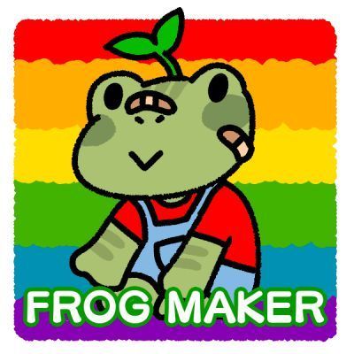 Websites With Friends, Frog Icon Aesthetic, Frog Fursona, Click To Make Your Own, Cute Frogs Art, Frog Matching Pfp, Frog Oc, Love Emoji Art, Emoji Maker