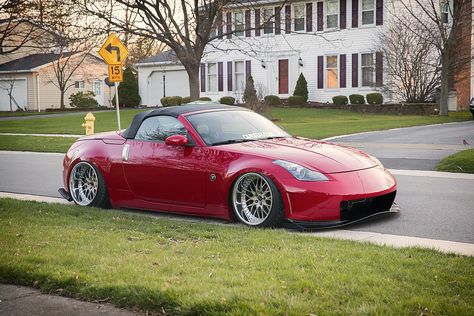 2004 Nissan 350z Roadster, Bagged & Beautiful - FST - StanceWorks Nissan 370z Roadster, 350z Custom, 350z Convertible, Nissan 350z Convertible, 350z Roadster, Nissan 350z Roadster, Caught Out, Nissan Infiniti, Nissan 370z