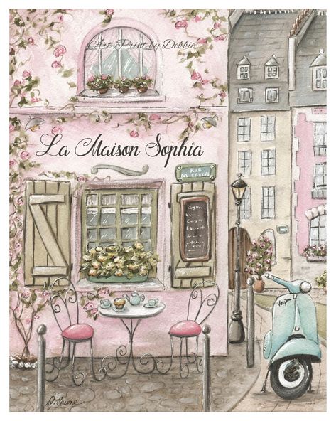 Personalized Paris Canvas for Girls Travel Themed Bedroom | Etsy Vintage Paris Bedroom, Pink Paris Art, Paris Bedroom Decor, Paris Bedding, Paris Nursery, Paris Themed Bedroom, Blush Pink Nursery, Art Parisien, Paris Artwork