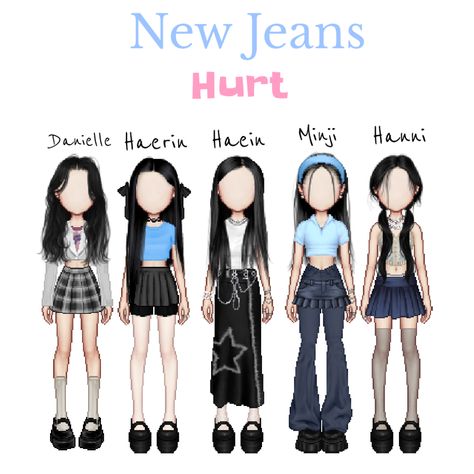 New Jeans Style Outfits Kpop, New Jeans Everskies, New Jeans Outfit Kpop Inspired, Everskies Outfits Kpop, New Jeans Outfit Kpop, Newjeans Outfits, Futuristic Y2k, Korean Outfits Kpop, Pop Clothing