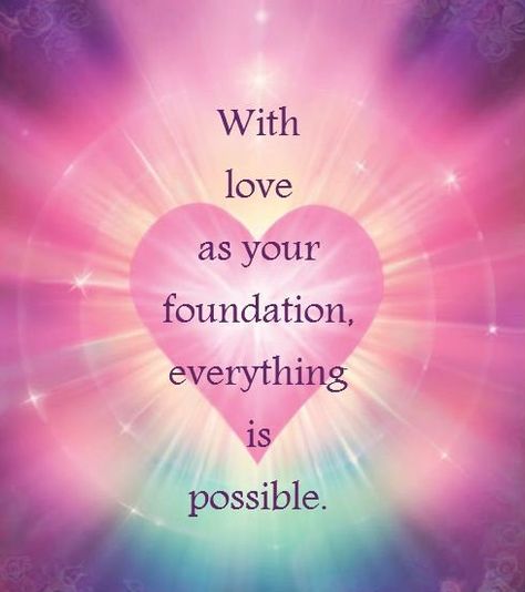 Through love everything is possible!  I AM Choosing Love A Course In Miracles, Everything Is Possible, Unconditional Love, Love And Light, Spiritual Awakening, Positive Thoughts, Spiritual Quotes, Wisdom Quotes, Positive Affirmations