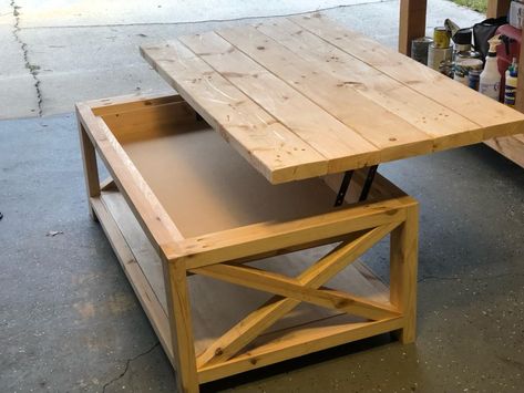 Farmhouse Coffee Table With Storage, Diy Pallet Coffee Table, Diy Farmhouse Coffee Table, Coffee Table Frame, Coffee Table Ideas, Farmhouse Coffee Table, Farmhouse End Tables, Coffee Table Plans, Solid Wood Design