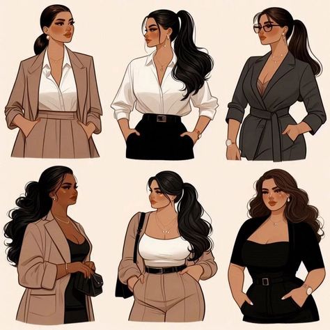 Work chic wardrobe capsule: Plus size Chic Wardrobe Capsule, Fashion 2025, Curvy Casual Outfits, Capsule Wardrobe Women, Midsize Outfits, Chic Wardrobe, Work Chic, Everyday Fashion Outfits, Causal Outfits