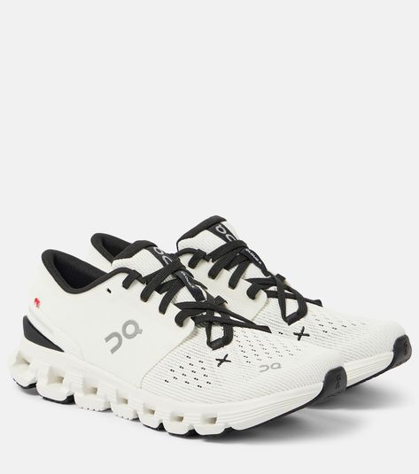 Cloud X 4 sneakers in white - On | Mytheresa Track Running Shoes, Cloud Shoes, Preppy Shoes, Shoe Wishlist, Sneakers Looks, On Clouds, Cute Sneakers, Casual Sneakers Women, Cute Nikes