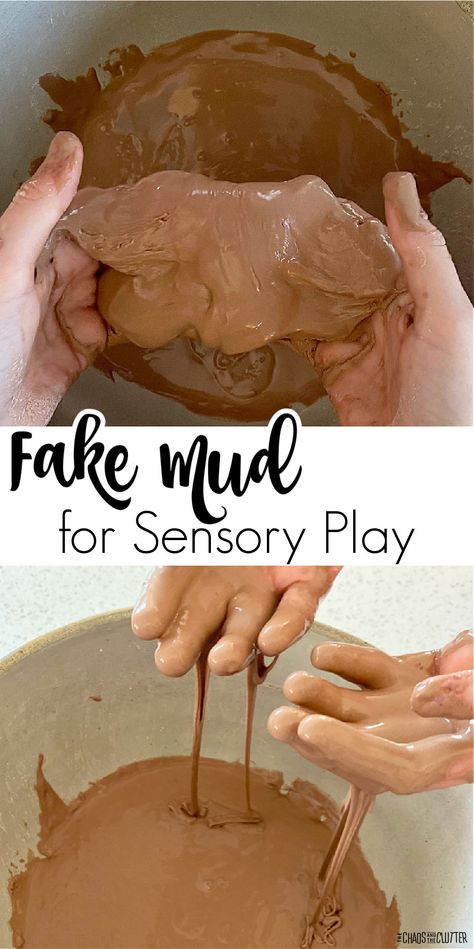 Ooey Gooey Sensory Play, Diy Mud Sensory Play, Sensory Activities Kindergarten Play Ideas, Muddy Animals Sensory, Messy Play Kindergarten, Farm Play Activities, Sensory Dirt Play, Easy Outdoor Sensory Play, Scooping Sensory Bin