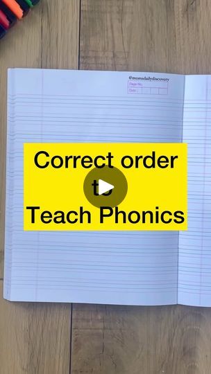 Phonics Teaching Order, Correct Order To Teach Phonics, Order Of Teaching Phonics, Order To Teach Phonics, Abc Sounds, Teach Phonics, Fun Learning Activities, Jolly Phonics, English Vocab