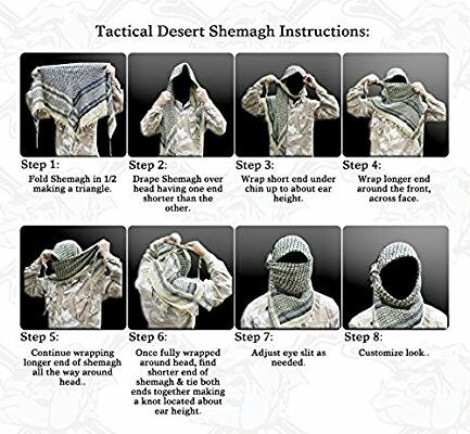 How to tie a "Shemagh" Military Scarf, Scarf For Winter, Arab Scarf, Survival Clothing, Cotton Shawl, Wrap Shorts, Tactical Survival, Tactical Clothing, Camping Survival