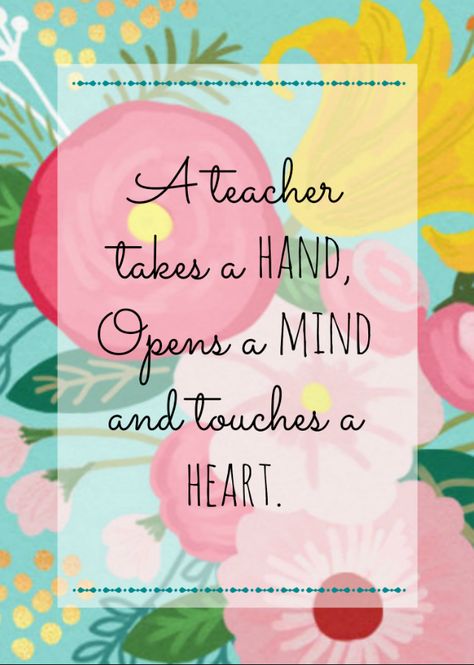 Free printable floral teacher appreciation quotes | 11 Magnolia Lane Teachers Appreciation Quotes, Free Teacher Appreciation Printables, Motivational Quotes For Teachers, Teacher Appreciation Quotes, Great Motivational Quotes, Free Printable Quotes, Teachers Appreciation, Teacher Quotes Inspirational, Teaching Quotes