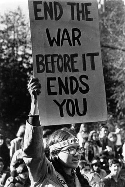 Hippie protesting the Vietnam War, ca. 1960s. More Camel Quote, Hippies 1960s, 1960s Hippie, Hippie Quotes, Woodstock 1969, Vietnam Voyage, Hippie Movement, Give Peace A Chance, Joan Baez