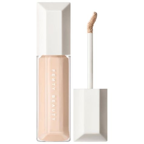 We're Even Hydrating Longwear Waterproof Concealer - Fenty Beauty by Rihanna | Sephora Concealer Fenty Beauty, High End Concealer, Fenty Concealer, Fenty Beauty Concealer, Sephora Concealer, Luxury Concealer, Concealer Sephora, Skincare List, Waterproof Concealer