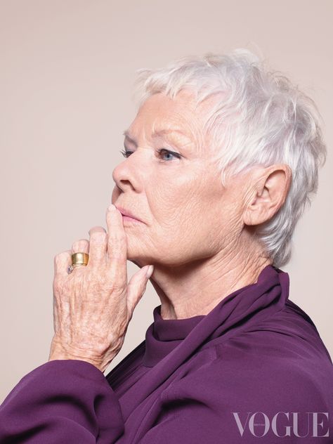 Dame Judi Dench Has A Simple Measurement For True Career Success Success Advice, Nick Knight, Lady Macbeth, Judi Dench, English Actresses, Career Success, Very Long Hair, British Actresses, British Vogue