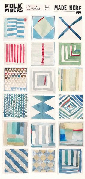 Watercolor Quilt, Quilt Modernen, Quilt Designs, Craft Work, Watercolor And Ink, Art Paint, Quilt Inspiration, Modern Quilts, Quilt Making