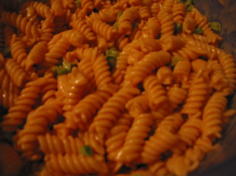 The first time I had this salad, I thought it was some sort of a cheese mixed with pasta.  The original recipe was made with chili-mac pasta and hardboiled eggs.  I now use rotini pasta and never use the eggs just because of their wonderful aroma :)   The recipe instructions are based upon making it the night before.  To make the same day, empty all the ingredients in together (including all of the Catalina dressing) and chill for at least 2 hours. Cooking time does not included chill time no... Pasta Salad Catalina Dressing, Catalina Dressing Pasta Salad, Catalina Pasta Salad Recipe, Pasta Salad With Catalina Dressing, Catalina Pasta Salad, Catalina Dressing Recipes, Macaroni Salads, Catalina Dressing, Cheese Ideas