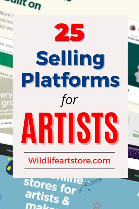 25 Platforms for Artists to Sell Their Art Online and Make Money Art Selling, African American Artwork, Art Biz, Sell Art Prints, Homemade Art, Where To Sell, Art Promotion, Sell My Art, Artist Business