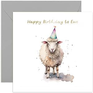 Sheep Party, Birthday Card For Women, Funny Sheep, Birthday Card For Her, Birthday Cards For Mum, Cute Birthday Cards, Birthday Cards For Women, Birthday Card Design, Birthday Cards For Her