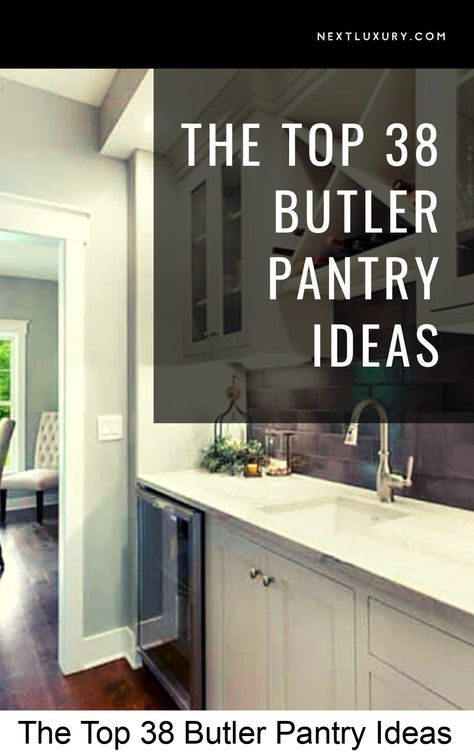 Discover a collection of creative and practical butler's pantry ideas to optimize your kitchen space. Explore design inspirations and organization tips. #shelve #ideas Butler Pantry Backsplash Ideas, Walk In Butlers Pantry With Fridge, Butler Pantry Layout Floor Plans, Kitchen Design With Butlers Pantry, Scullery Organization Ideas, Butlers Pantry Light Fixture, Butler Pantry Storage, Coffee Bar In Butlers Pantry, Kitchen Walk Through