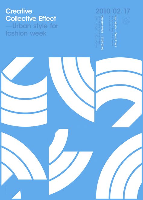 “ll creative collective effect” by lundgren + lindqvist / sweden Swedish Graphic Design, Craig And Karl, Stockholm Fashion Week, Minimalist Graphic Design, Graphic Posters, Graphic Motif, Typographic Poster, Stockholm Fashion, Nudie Jeans