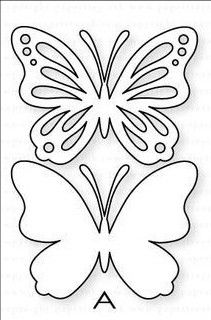 Cardstock Paper Crafts, Dia De Los Muertos Decorations Ideas, Butterfly Template, Butterfly Party, Diy Gnomes, Doll Cake, Templates Printable Free, Cardstock Paper, Cricut Projects