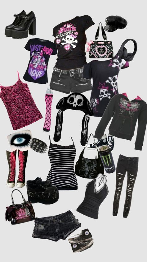 Emo style Emo Style 2000s, Emo Outfits 2000s, Emo Scene Outfits, Emo Fits, Emo Style, 2000s Fashion Trends, Outfits 2000s, 2000s Emo, Scene Outfits