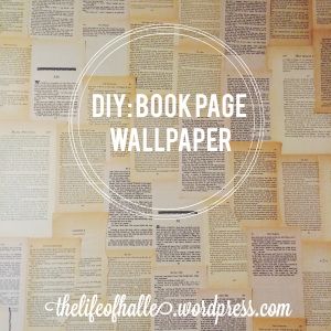 Book Pages As Wallpaper, Book Page Wallpaper, Light Purple Walls, Page Wallpaper, Diy Old Books, Food Display Stands, Writing Corner, As Wallpaper, Black And White Picture Wall